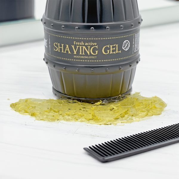 Гель для гоління Barbertime Shaving Gel (Gold One) 1000ml BGO01 фото