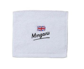 Полотенце для бритья Morgan's Embroidered Small White Towel M130 фото