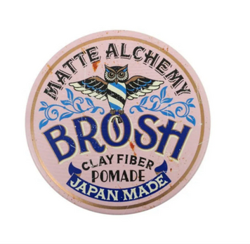 Помада для стилізації BROSH CLAY FIBER POMADE 120g BR1006 фото