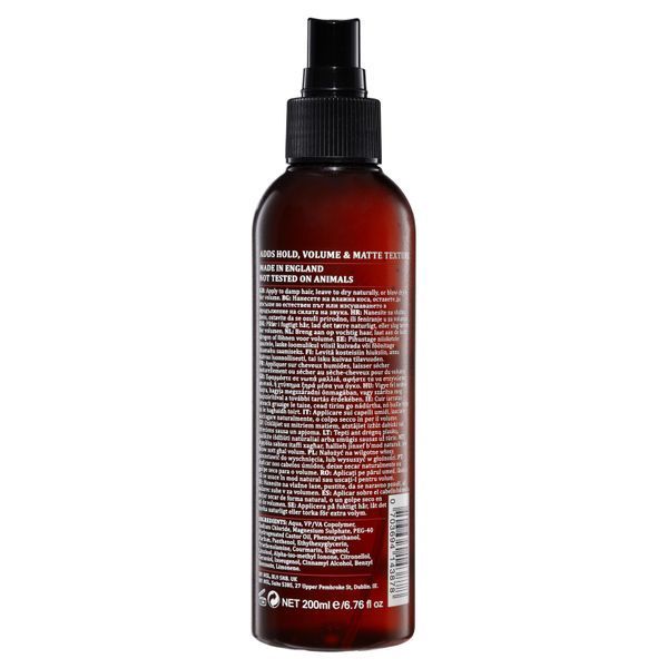 Сольовий спрей для стилізації волосся Dapper Dan Sea Salt Spray 200 мл SS02 фото