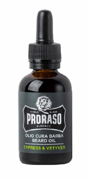 Олійка для догляду за бородою Proraso Beard Oil Cypres&Vetyver 30ml 400742 фото