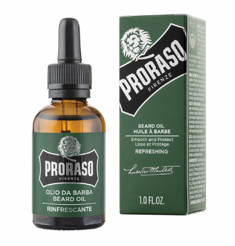 Олійка для догляду за бородою Proraso Beard Oil Refreshing 30ml 400743 фото