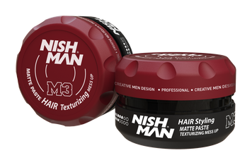 Матова паста для укладання волосся Nishman М3 100ml 10704061 фото