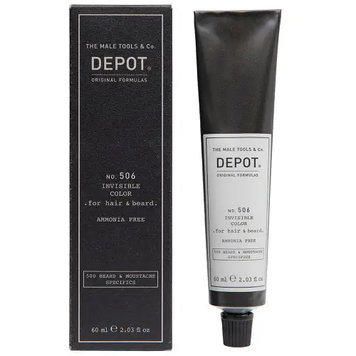 Крем-фарба для бороди та волосся Depot 506 GRAPHITE 60мл 061339 фото