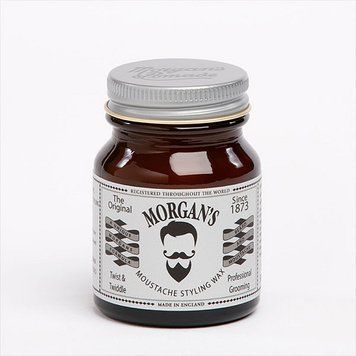 Помада для вусів Morgan's Moustache Styling Wax Twist & Twiddle 50g jar M035 фото