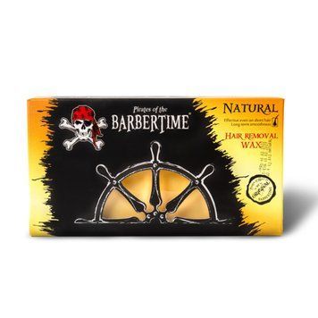 Твердый воск для депиляции Barbertime Hard Wax Beans (Natural) 500g BWN02 фото