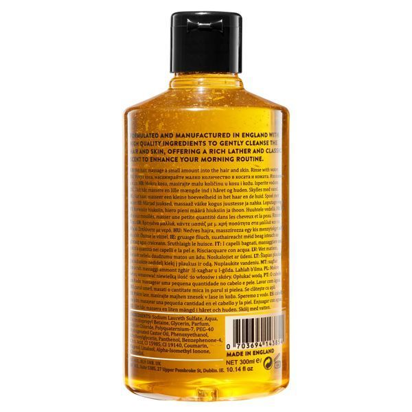 Шампунь для волосся та тіла Dapper Dan Hair And Body Shampoo 300 мл SH02 фото