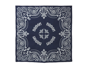 Бандана синяя BROSH ORIGINAL BANDANA BLUE BR9052 фото