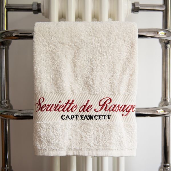 Рушник для гоління Captain Fawcett Luxurious Shave Towel F5572 фото