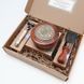 Мыло,щетка и бритва для бритья Captain FawcettScapicchio Shaving Soap(110g), Natural Wood Shaving Brush and Razor Gift F6690 фото 4