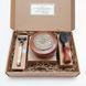 Мыло,щетка и бритва для бритья Captain FawcettScapicchio Shaving Soap(110g), Natural Wood Shaving Brush and Razor Gift F6690 фото 1