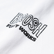 Футболка белая L BROSH &times; FUSTY WORKS S/S TEE FACE LOGO WHITE L BR8147 фото 5