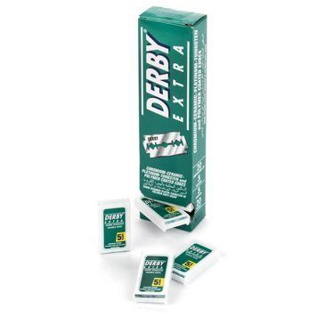 Леза для гоління Derby Extra двосторонні (20x5) DRBEXDE51 фото