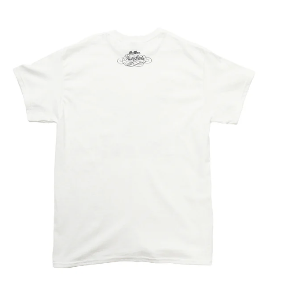 Футболка белая сова L BROSH &times; FUSTY WORKS S/S TEE OWL LOGO WHITE L BR8153 фото