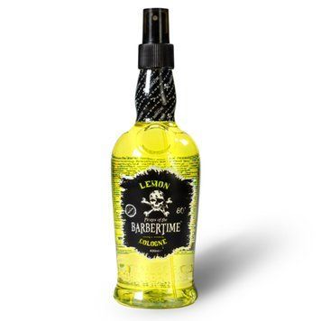 Лимонный одеколон Barbertime Colonge Lemon 80c 400ml BCL01 фото
