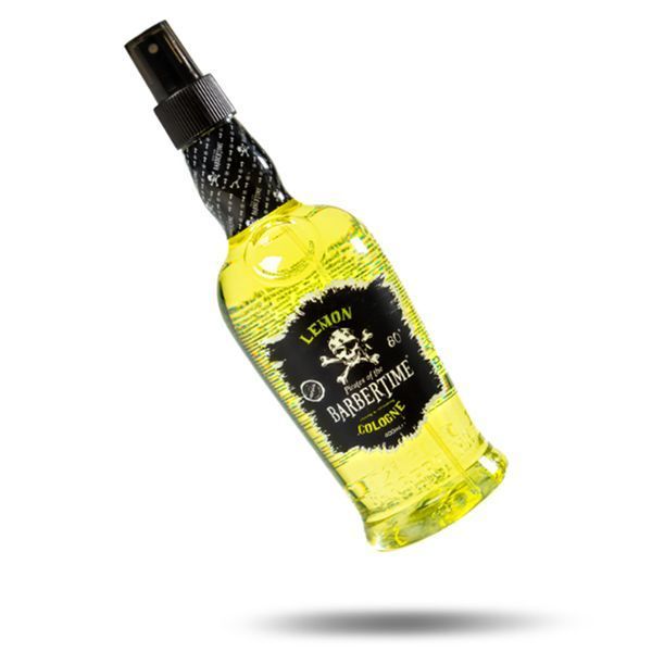 Лимонний одеколон Barbertime Colonge Lemon 80c 400ml BCL01 фото
