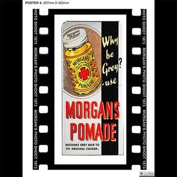 Постер для барбершопу Morgans Poster Small(Новинка) POSTER SMALL фото