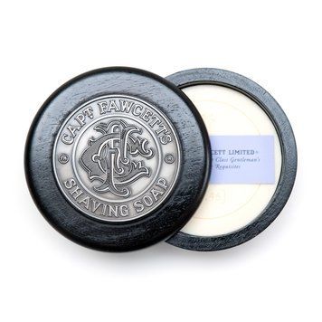 Мило для гоління в дерев'яній мисці ручної роботи Captain Fawcett Luxurious Shaving Soap 110g F5561 фото