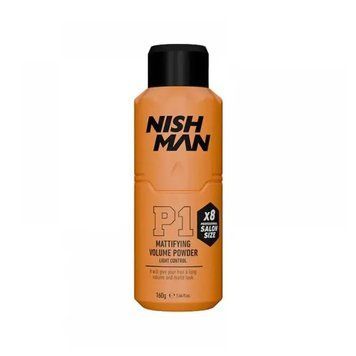 Пудра для стилизации Nishman Hair Styling Powder P1 Salon Size 160g 10702016 фото
