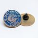Эмалированный значок Captain Fawcett Blue Stove Badge for Sale F8917 фото 1