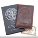 Кожаный кошелек для паспорта Captain Fawcett Leather Passport Wallet with RFID Lining F7014 фото 1