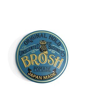 Помада для стилізації BROSH Unscented Original Pomade 120g BR1002 фото