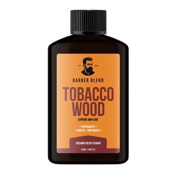 Освіжальний лосьйон після гоління Barber Blend Tobacco Wood 120ml 1852 фото