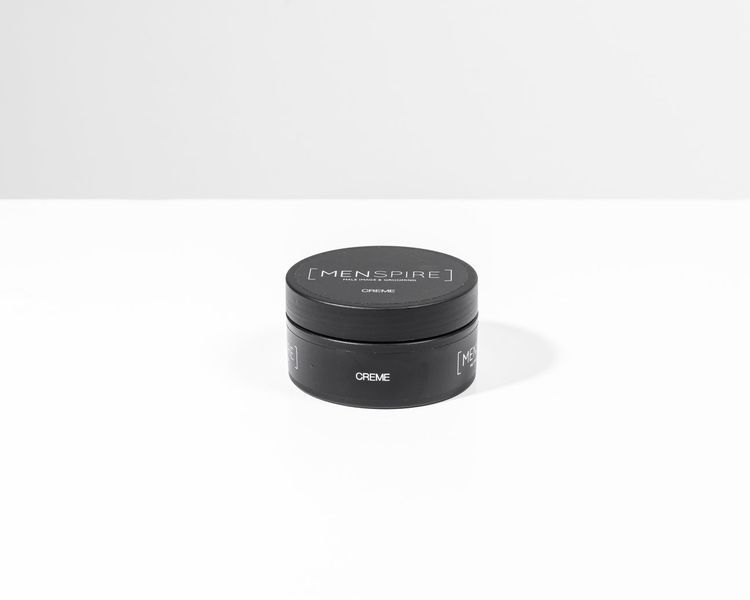 Крем для стилізації Menspire - Creme Hair Styling Wax 100ml Matte Black MENCRE100MB фото