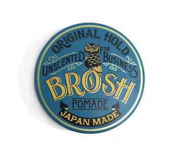 Помада для стилизации BROSH mini UNSCENTED POMADE 40g BR2002 фото