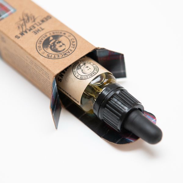 Масло для бороды с виски, дорожный размер Captain Fawcett Whisky Beard Oil 10ML F1109 фото