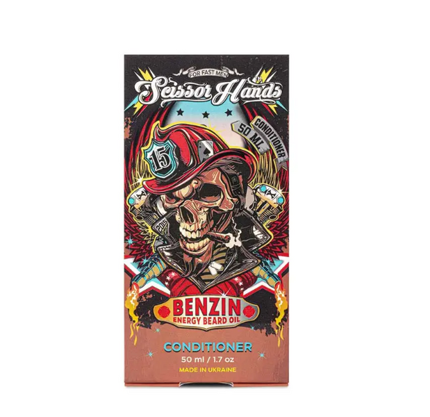 ОЛІЯ КОНДИЦІОНЕР ДЛЯ БОРОДИ Scissor Hands BENZIN 30ml SH0084 фото