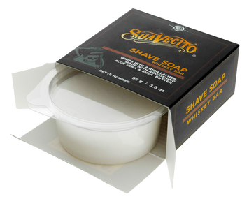 Мило для гоління "Віскі-бар" Suavecito Whiskey Bar Shave Soap 99g K-P494-6 фото