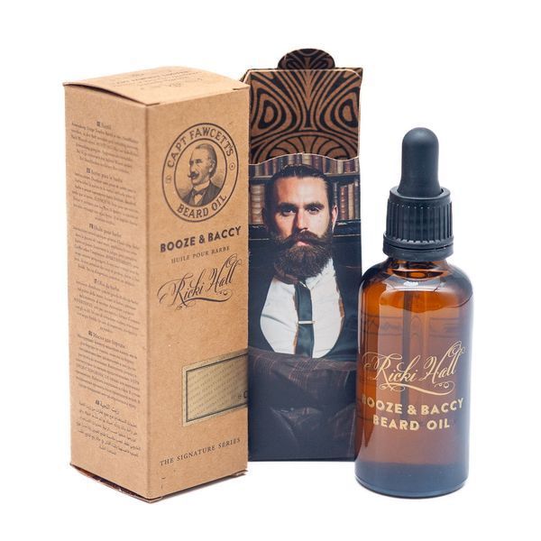 Олія для бороди Captain Fawcett Ricki Hall's Booze & Baccy Beard Oil 50ml F1114 фото